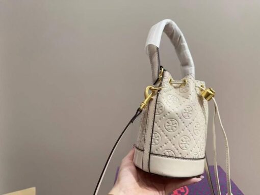 Tory Burch T Monogram Cloud Bucket Bag (2)