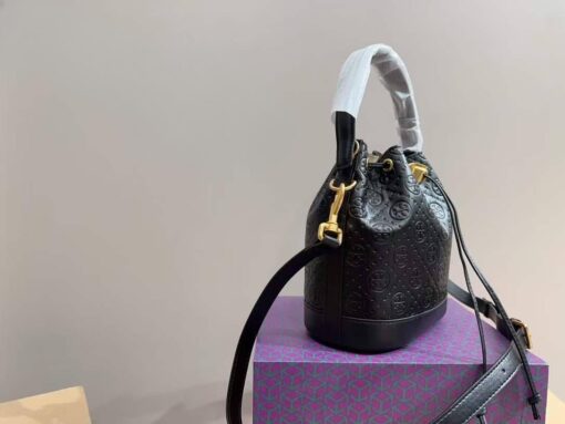 Tory Burch T Monogram Cloud Bucket Bag (8)