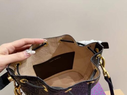 Tory Burch T Monogram Cloud Bucket Bag (9)