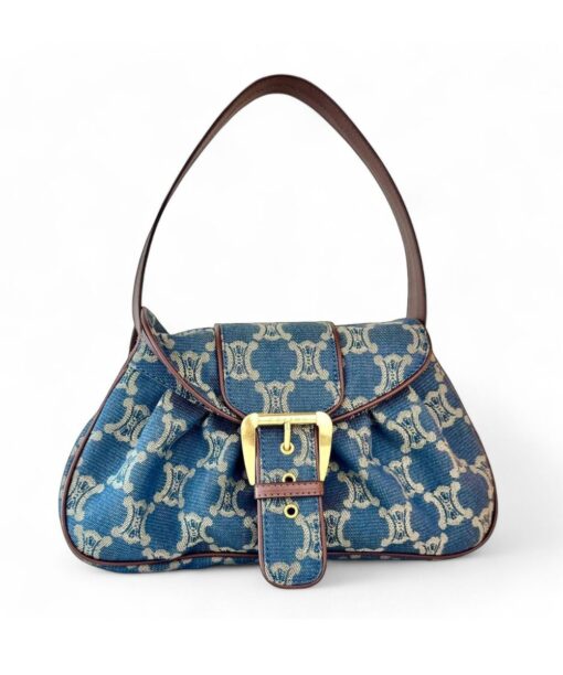 Celine Macadam Denim Bag