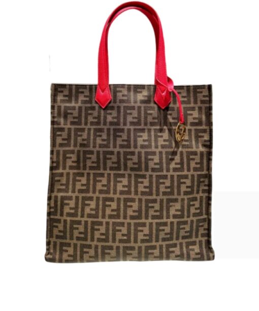 Fendi Zucca Shopper Tote