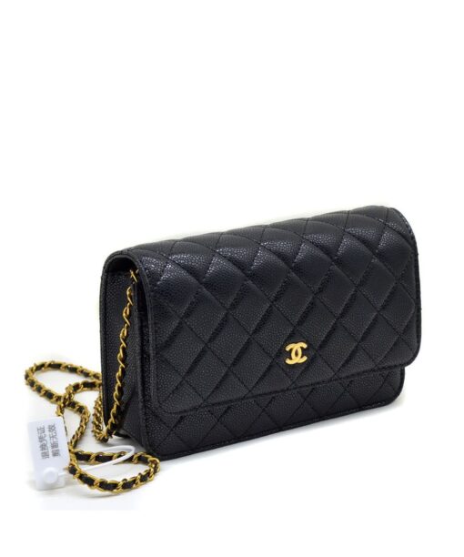 Chanel Caviar Wallet On Chain