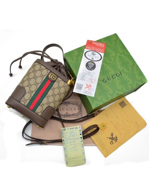 Gucci Ophidia GG Bucket Bag