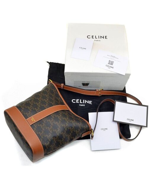 CΞLΙΝE Triomphe Bucket Bag