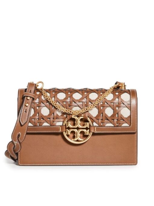 TӨRY BЦRCH Miller Basket Weave Bag